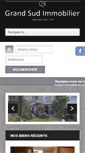 Mobile Screenshot of grand-sud-immobilier.com